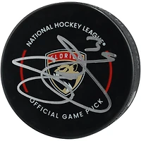 Rondelle de match officielle autographiée par Seth Jones des Panthers de la Floride