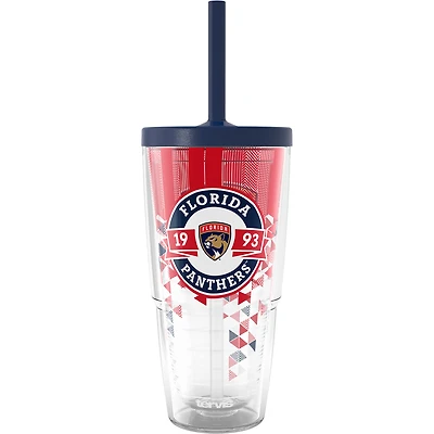 Gobelet classique Tervis Florida Panthers de 24 oz avec couvercle à paille