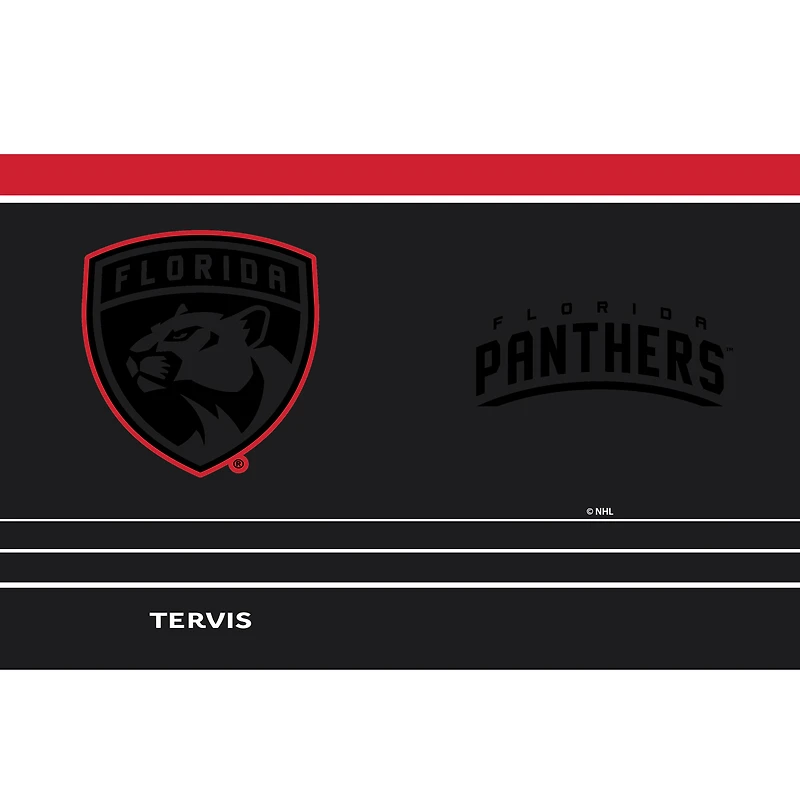 Tervis Panthers de la Floride 30oz. Gobelet en acier inoxydable avec paille Night Game