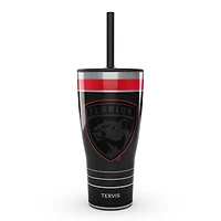 Tervis Panthers de la Floride 30oz. Gobelet en acier inoxydable avec paille Night Game