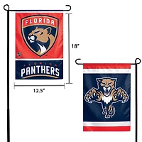 Drapeau de jardin recto-verso WinCraft Florida Panthers 12" x 18"