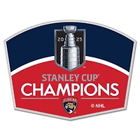 Pin de collection WinCraft des Panthers de la Floride, champions de la Coupe Stanley 2025