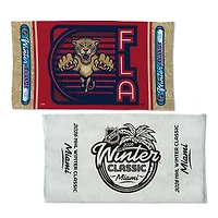 Serviette double face WinCraft Florida Panthers 2026 Winter Classic