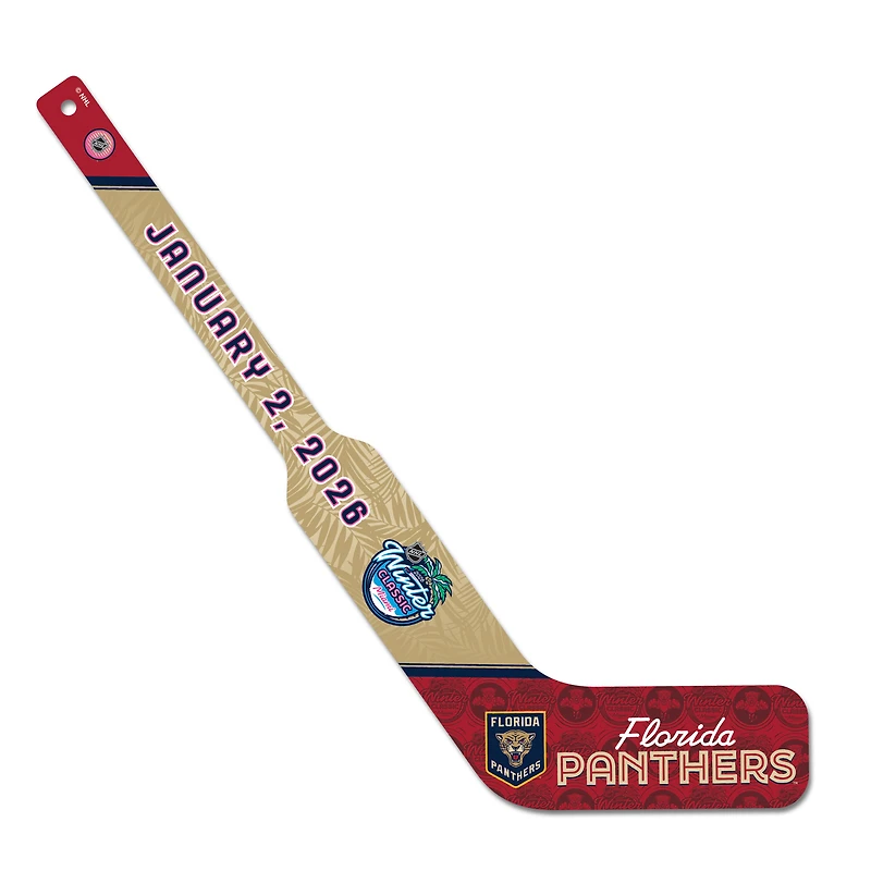 WinCraft Florida Panthers 2026 Winter Classic Mini Wood Goalie Hockey Stick