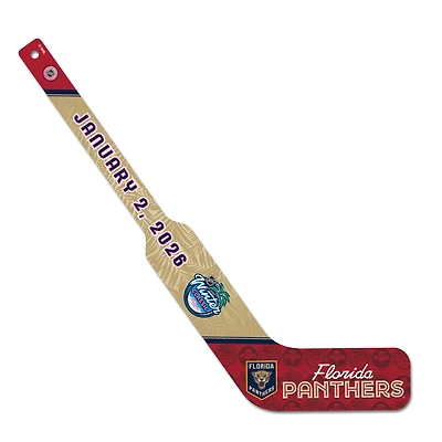 WinCraft Florida Panthers 2026 Winter Classic Mini Wood Goalie Hockey Stick