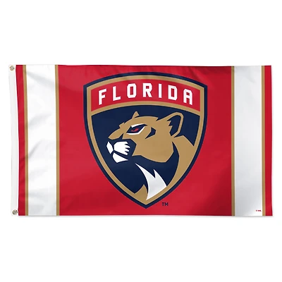 WinCraft Florida Panthers 3' x 5' Vertical Stripe Deluxe Single-Sided Flag
