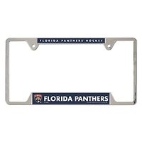 WinCraft  Florida Panthers Chrome Plated Metal License Plate Frame
