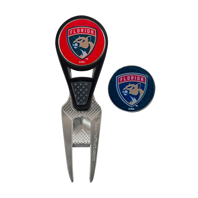 WinCraft Florida Panthers CVX Repair Tool & Ball Markers Set