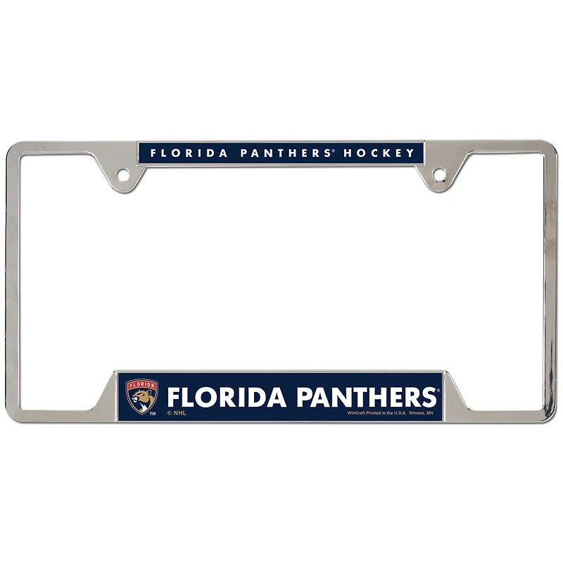 WinCraft Florida Panthers - Cadre de plaque d'immatriculation