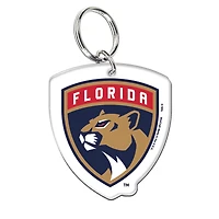 Porte-clés WinCraft Florida Panthers Premium en acrylique