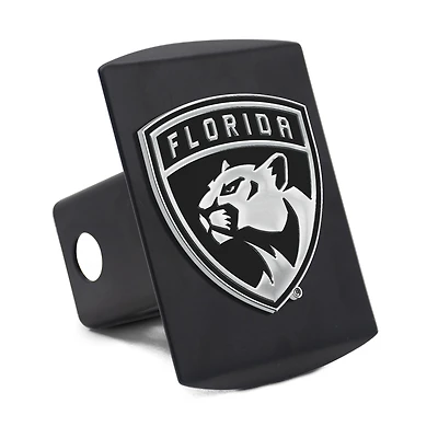 Housse d'attelage WinCraft en métal chromé de qualité supérieure avec logo des Panthers de la Floride
