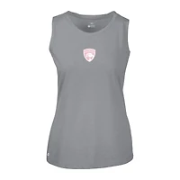 Women's Levelwear  Gray Florida Panthers Mother's Day Macy Core Logo Tank Top
