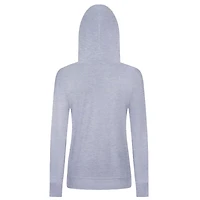 Women's Levelwear  Heather Gray Florida Panthers Hockey Fights Cancer Relay Pullover Hoodie