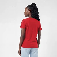 T-shirt à logo des Panthers de la Floride rouges, modèle Champion pour femmes