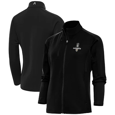 Veste zippée intégrale Genesis noire des Panthers de la Floride, champions Coupe Stanley 2025, Fanatics, pour femmes