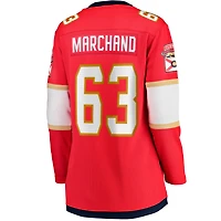 Women's Fanatics Brad Marchand Red Florida Panthers Home Breakaway Player Jersey