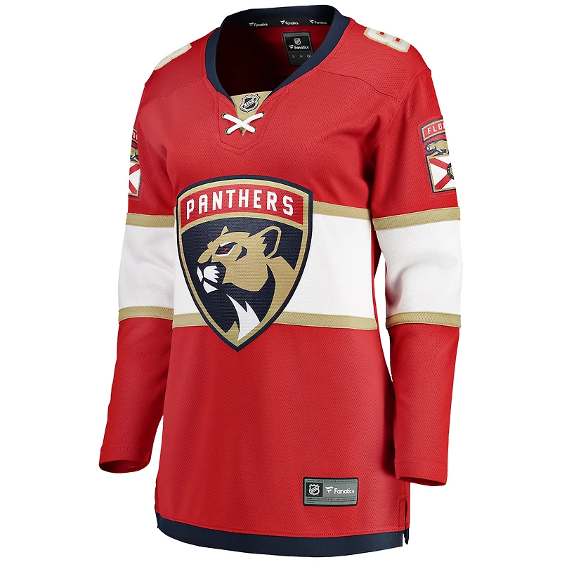 Women's Fanatics Brady Tkachuk Red Florida Panthers Home Breakaway Jersey
