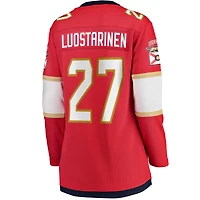 Women's Fanatics Eetu Luostarinen Red Florida Panthers Home Breakaway Player Jersey