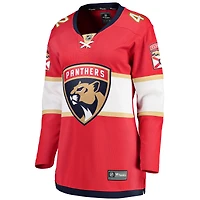 Women's Fanatics Gustav Forsling Red Florida Panthers Home Breakaway Player Jersey