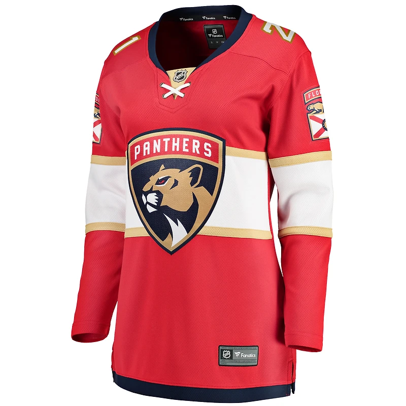 Women's Fanatics Nick Cousins Red Florida Panthers Home Breakaway Player Jersey