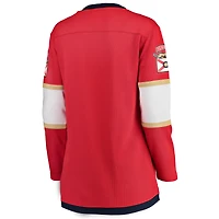 Women's Fanatics Red Florida Panthers Home Breakaway Jersey
