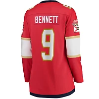 Women's Fanatics Sam Bennett Red Florida Panthers Home Breakaway Replica Jersey