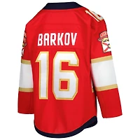 Maillot domicile Premier joueur Aleksander Barkov (jeune) des Panthers de la Floride (rouge)