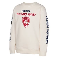Youth Cream Florida Panthers Star Power Pullover Sweatshirt