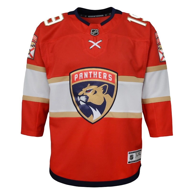 Maillot domicile Premier de Matthew Tkachuk (jeune) des Panthers la Floride