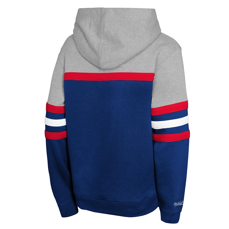 Sweat à capuche bleu marine Mitchell & Ness pour jeunes, entraîneur-chef des Panthers de la Floride