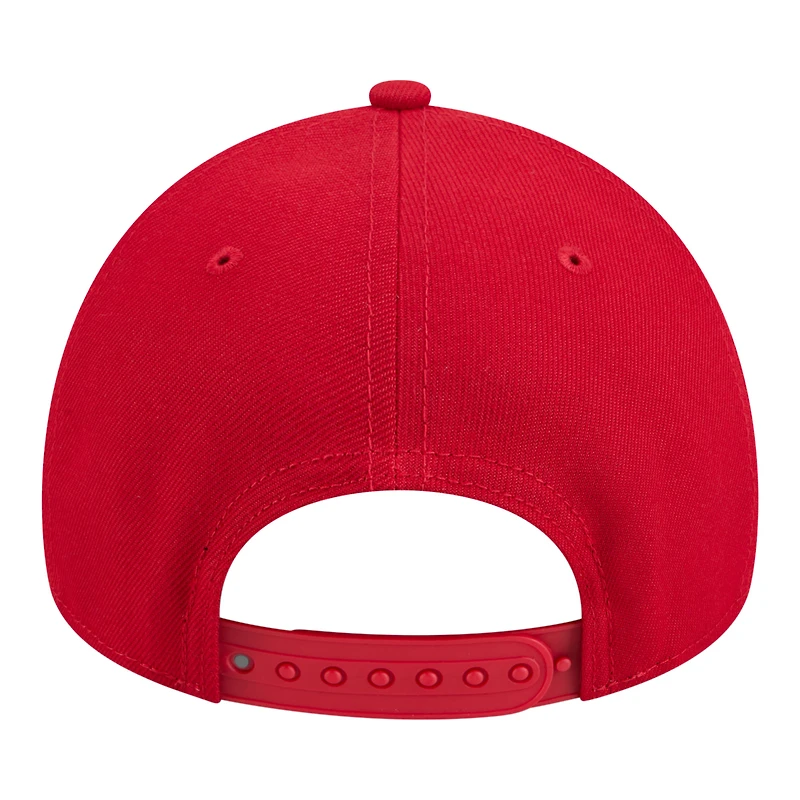 Youth New Era Red Florida Panthers 9FORTY A-Frame Adjustable Hat
