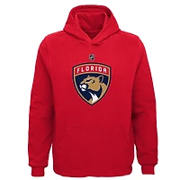 Sweat à capuche Outerstuff rouge avec logo principal des Panthers de la Floride pour jeunes