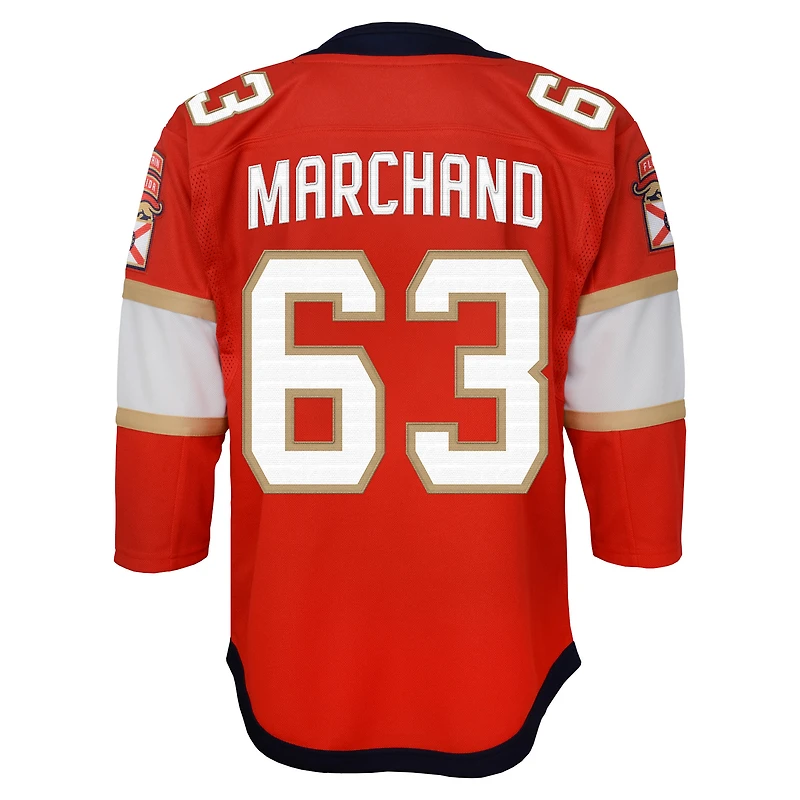 Youth Outerstuff Brad Marchand Red Florida Panthers Premier Player Jersey