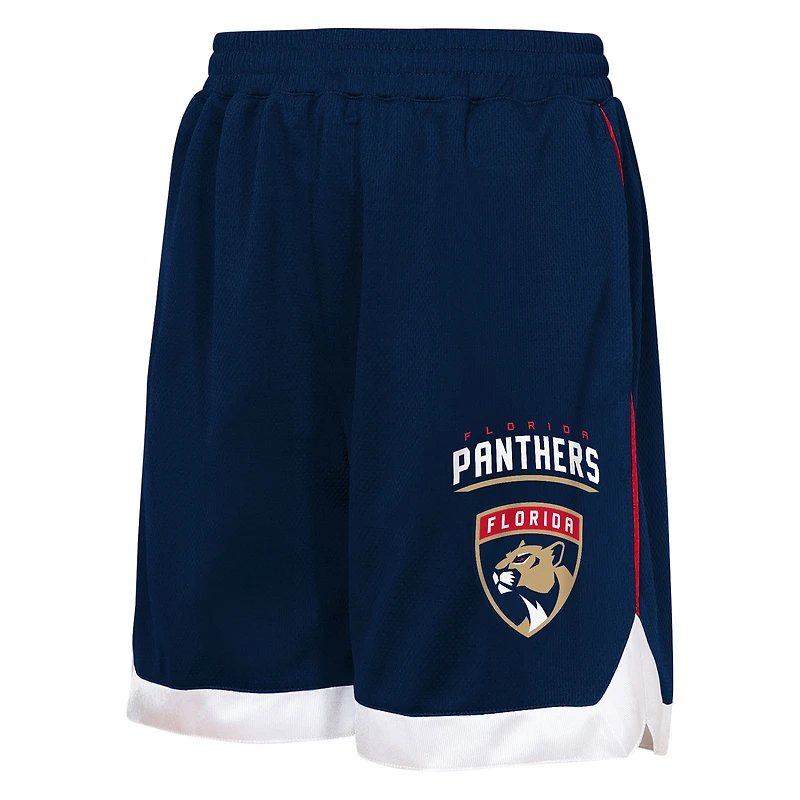 Short de sport bleu marine Florida Panthers All Star pour jeunes la marque Outerstuff