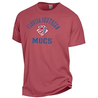 Men's ComfortWash Scarlet Florida Southern Moccasins Arch Logo Garment Dyed T-Shirt