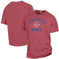 Men's ComfortWash Scarlet Florida Southern Moccasins Arch Logo Garment Dyed T-Shirt