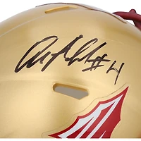 Casque Riddell Speed ​​Mini autographié par Anquan Boldin, Florida State Seminoles