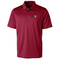 Polo extensible texturé Cutter & Buck Grenat, logo principal de l'équipe des Seminoles l'État Floride