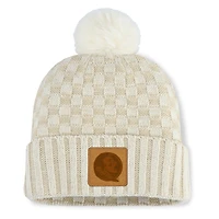 Fanatics Natural Florida State Seminoles Blaze Pom Knit Hat