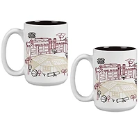 Florida State Seminoles 15oz. Campus Line Art Coffee Mug Two-Pack