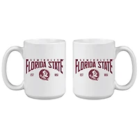 Florida State Seminoles 15oz. Established Ceramic Mug Two-Set