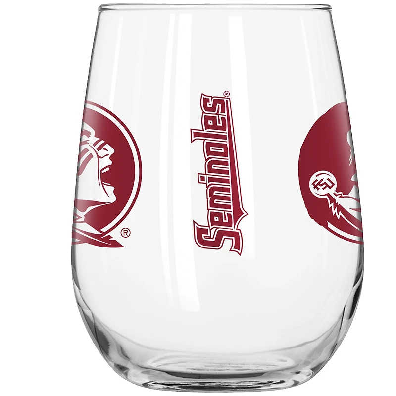 Florida State Seminoles 16oz. Gameday Curved Beverage Glass