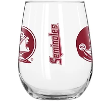 Florida State Seminoles 16oz. Gameday Curved Beverage Glass