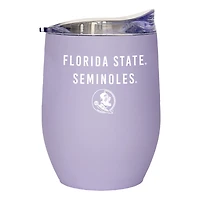 Florida State Seminoles 16oz. Lavender Soft Touch Curved Tumbler