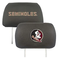 Florida State Seminoles 2-Piece Embroidered Head Rest Cover Set