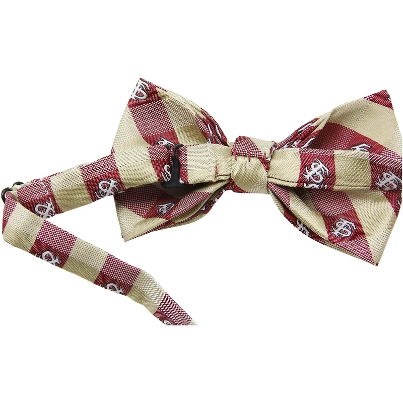 Florida State Seminoles Check Bow Tie