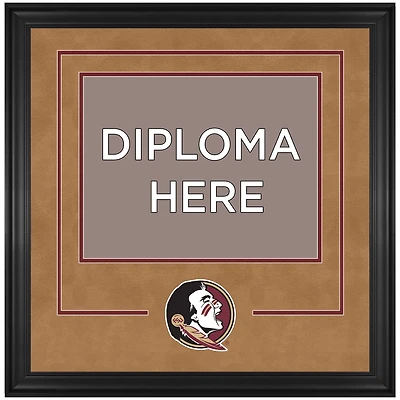 Cadre de diplôme de luxe 11" x 14 " des Florida State Seminoles avec logo de l'équipe