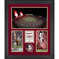 Stade Doak Campbell des Seminoles de l'État de Floride Collage encadré à 3 ouvertures 20'' x 24''