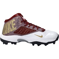 Chaussures à crampons Nike Garnet Shark Elite fournies par l'équipe des Florida State Seminoles du programme de football
