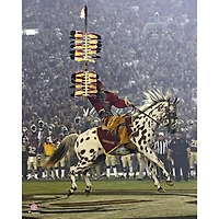 Photographie d'avant-match non signée d'Osceola et de Renegade des Seminoles l'État Floride